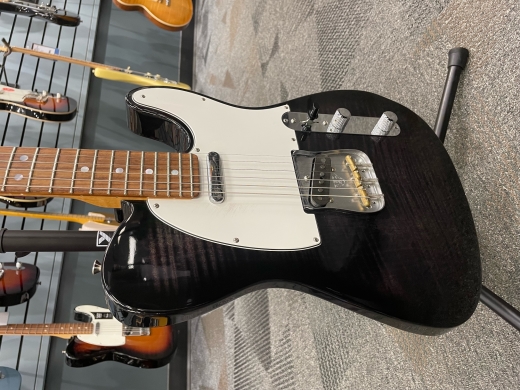 Fender 2013 Custom Shop Deluxe Telecaster - Ebony Transparent 4